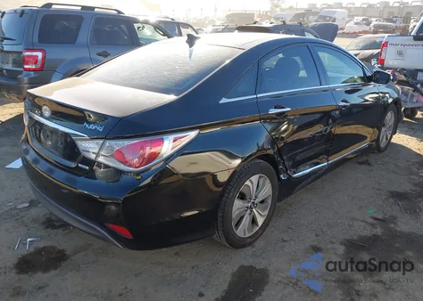 2014 Hyundai Sonata Hybrid Limited from USA, damaged, VIN KMHEC4A41EA106699